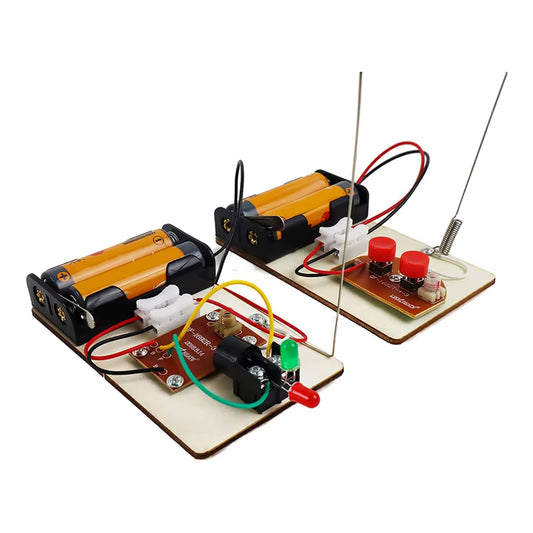 STEM Kits, Learn Morse Code, Build a Telegraph Machine, Electric Circuit Experiment, Electricity Kit(No Battery)